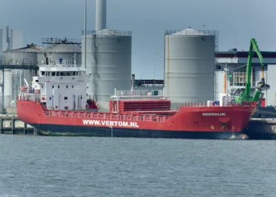 Meerdijk moored in Eemshaven, 16-05-2024