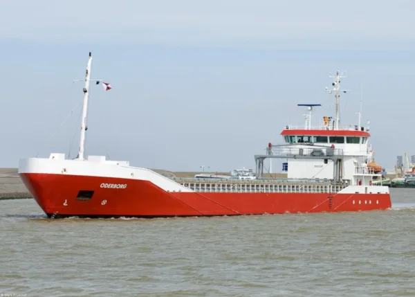 Oderborg departing from Harlingen, 12-04-2024
