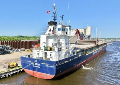 Rix Delta moored in Kolding, 17-05-2024