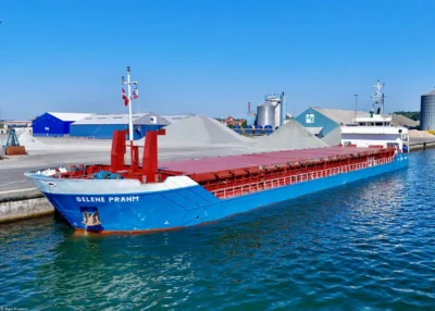 Selene Prahm moored in Aabenraa, 20-05-2024