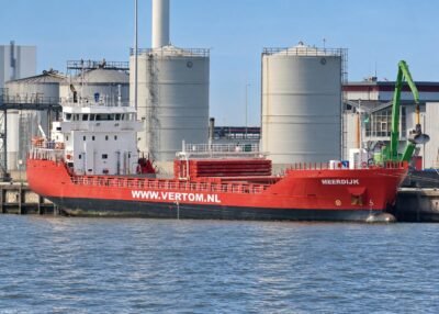 Meerdijk moored in Eemshaven, 16-05-2024