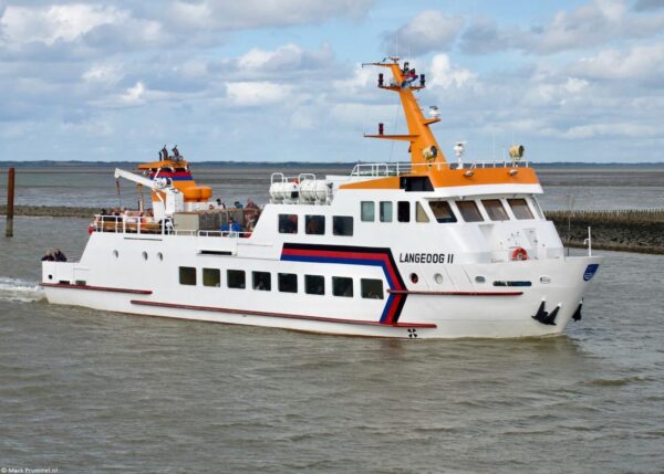 Langeoog II arriving in Bensersiel, 13-09-2024