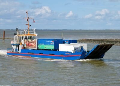 Pionier arriving in Bensersiel, 13-09-2024