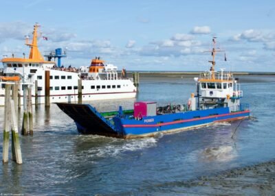 Pionier departing from Langeoog, 14-09-2024