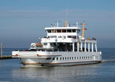Frisia I arriving in Norddeich, 15-09-2024