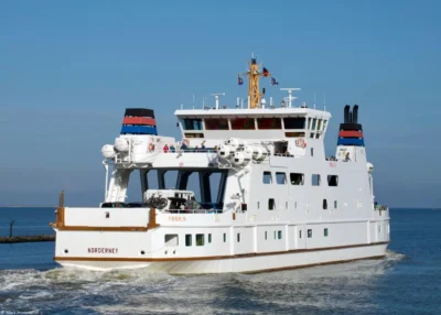 Frisia IV arriving in Norddeich, 15-09-2024