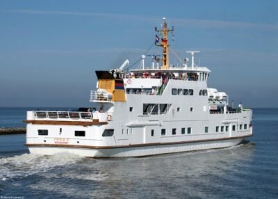 Frisia VI departing from Norddeich, 15-09-2024