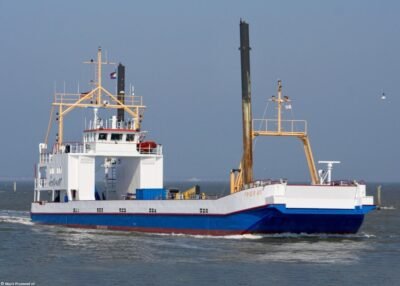 Frisia VII arriving in Norddeich, 20-09-2024