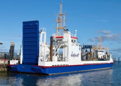 Frisia VIII moored in Norddeich, 14-09-2024