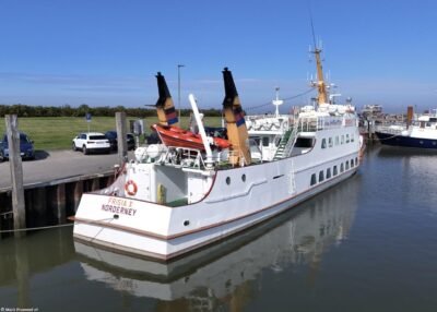 Frisia X 1moored at Norddeich, 15-09-2024