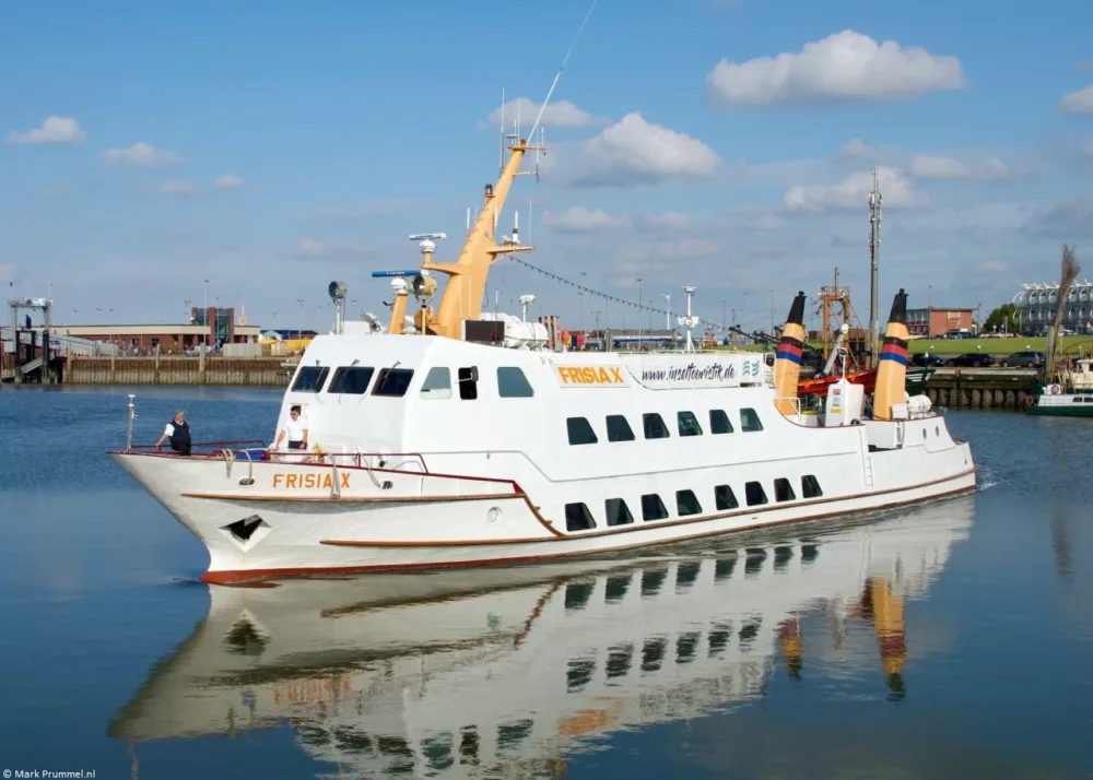 Frisia X arriving in Norddeich, 15-09-2024