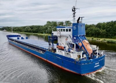 Harun in Kiel Canal passing Hohenhörn, 25-07-2024