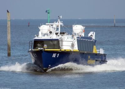 Inselexpress 1 arriving in Norddeich, 16-09-2024