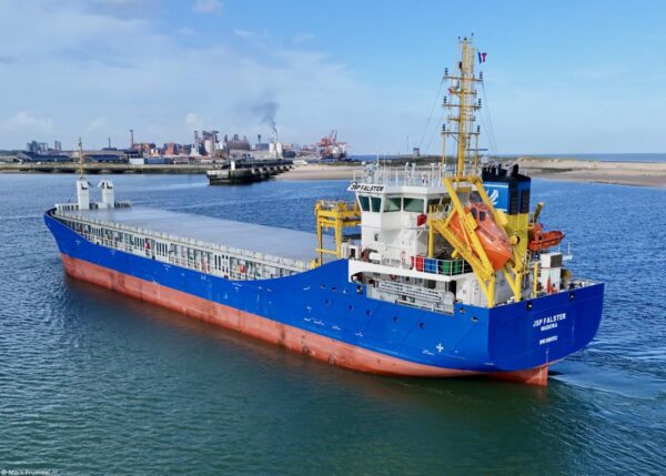 JSP Falster arriving in Dunkirk, 08-08-2024