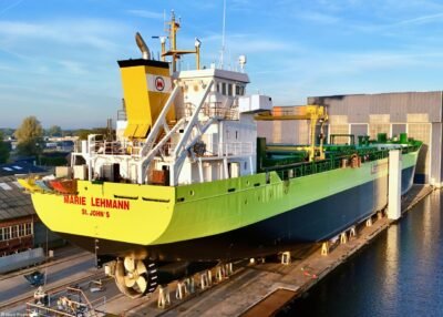 Marie Lehmann under construction at shipyard Royal Bodewes, 06-10-2024