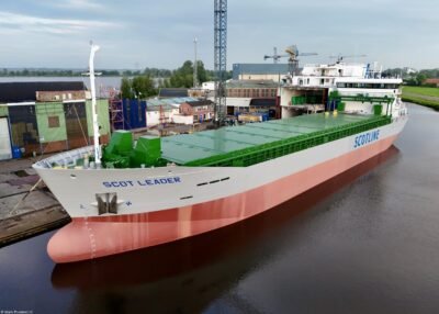 Scot Leader under construction at Bodewes Shipyards B.V., 14-07-2024