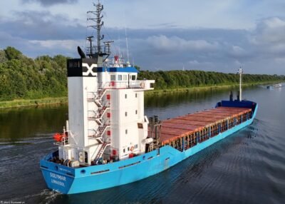 Solymar in Kiel Canal passing Hohenhörn, 23-07-2024