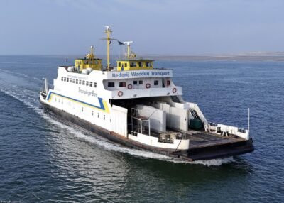 Terschellinger Bank arriving at Terschelling, 25-10-2024