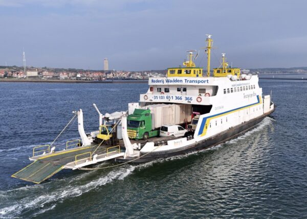 Terschellinger Bank arriving at Terschelling, 25-10-2024