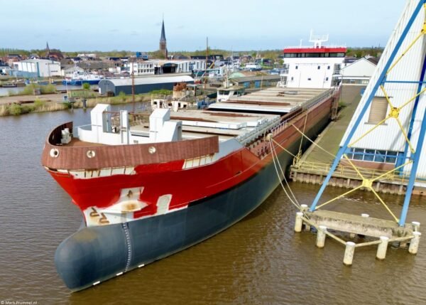 Hull 758 fitting out as Longbay at Bijlsma Shipyard B.V., 12-04-2024