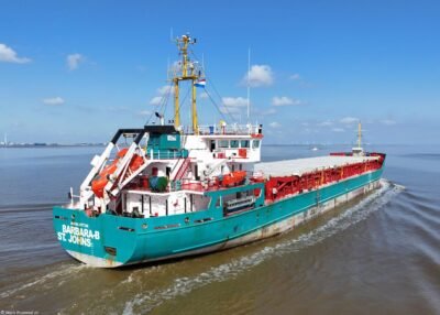 Barbara-B on river Ems, 27-07-2024