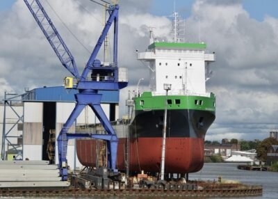 FWN Antartic under construction at shipyard Ferus Smit in Leer, 16-09-2024