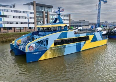 Frisia E-I under construction at Damen Shipyards B.V. in Gorinchem, 19-10-2024