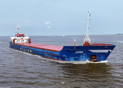 Jumbo on river Ems, 18-08-2024