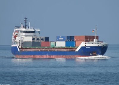 Karilin passing Cuxhaven, 31-08-2024