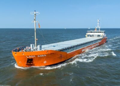 Lady Anna inbound Eemshaven, 01-09-2024