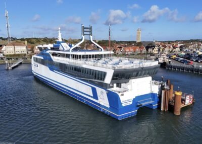 Willem Barentsz moored at Terschelling, 22-10-2024