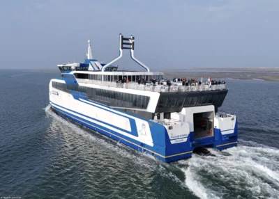 Willem de Vlamingh departing from Terschelling, 25-10-2024