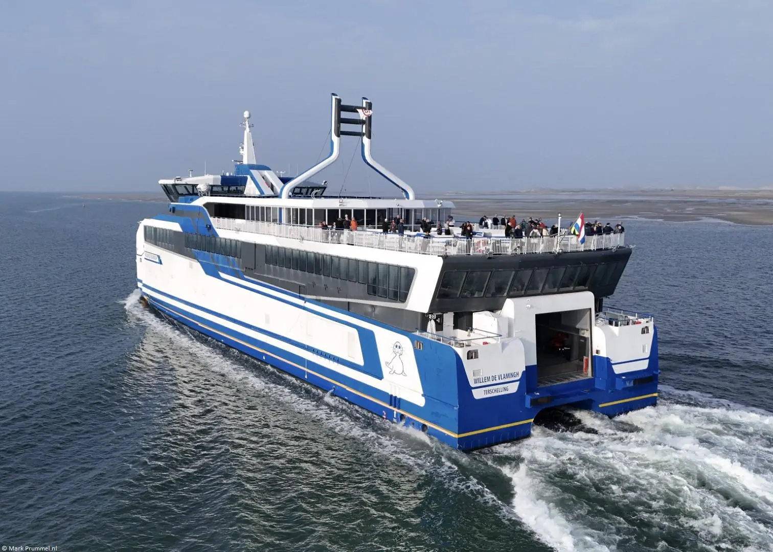 Willem de Vlamingh departing from Terschelling, 25-10-2024