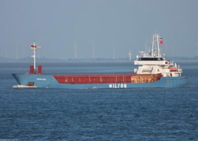 Wilson Leith passing Cuxhaven, 31-08-2024