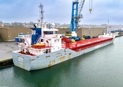 Eikborg moored in Kolding, 26-12-2024