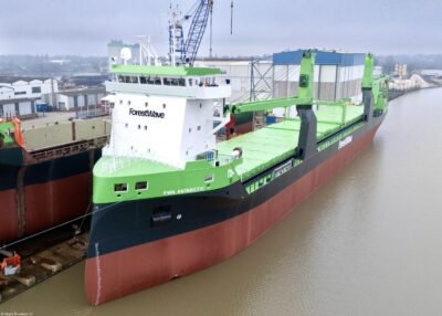 FWN Antartic under construction at shipyard Ferus Smit in Leer, 21-12-2024