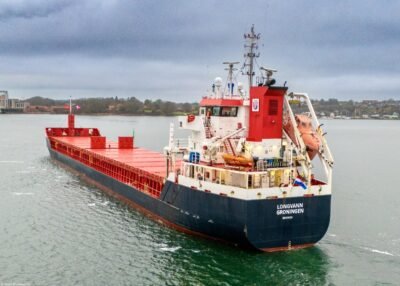 Longvann arriving in Skaerbaek, 26-12-2024