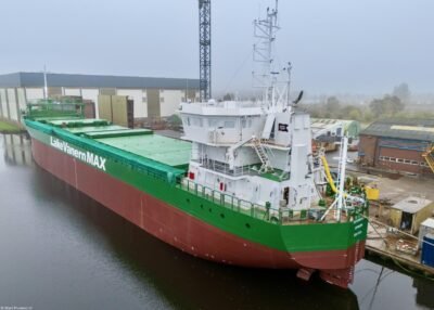 Spiken under construction at shipyard Ferus Smit, 10-11-2024
