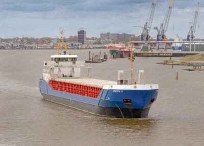 Hendrik-S departing from Delfzijl, 20-04-2007
