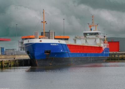 Hendrik-S moored in Delfzijl, 29-03-2009