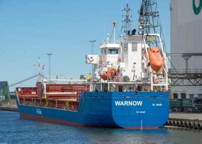 Warnow moored in Odense, 25-06-2014