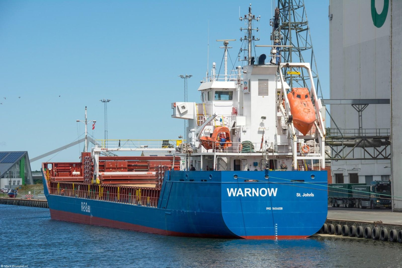 Warnow moored in Odense, 25-06-2014 Warnow moored in Odense, 25-06-2014