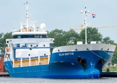 Filia Nettie moored in Delfzijl, 30-06-2013