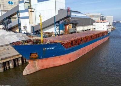 Stefany moored in Harlingen, 23-02-2025