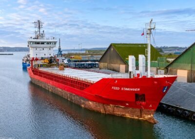 Feed Stavanger moored in Kolding, 26-12-2024