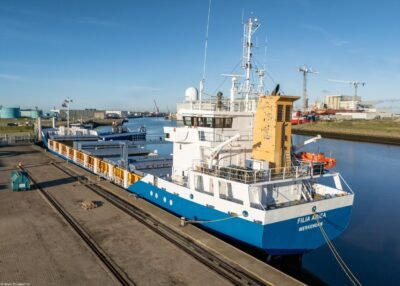 Filia Ariea moored in Harlingen, 19-04-2025