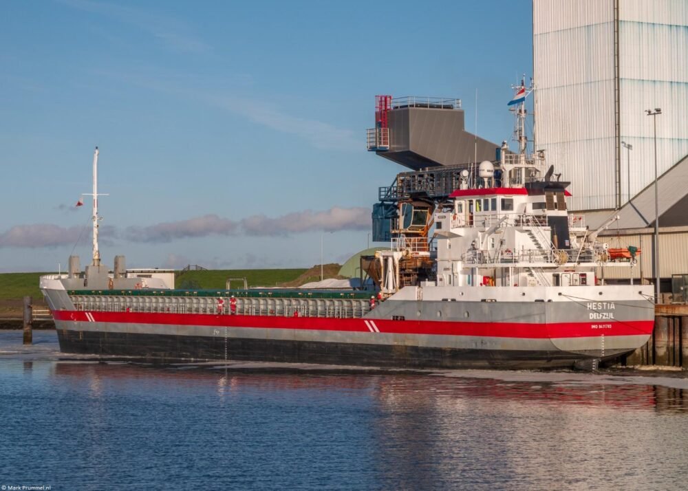 Hestia moored in Harlingen, 19-04-2025