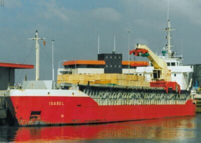 Isabel moored in Delfzijl