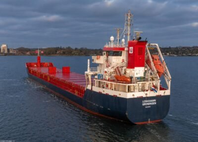 Longvann arriving in Skaerbaek, 26-12-2024
