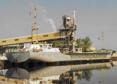 Sandettie moored at Nedmag in Veendam, 16-07-2003